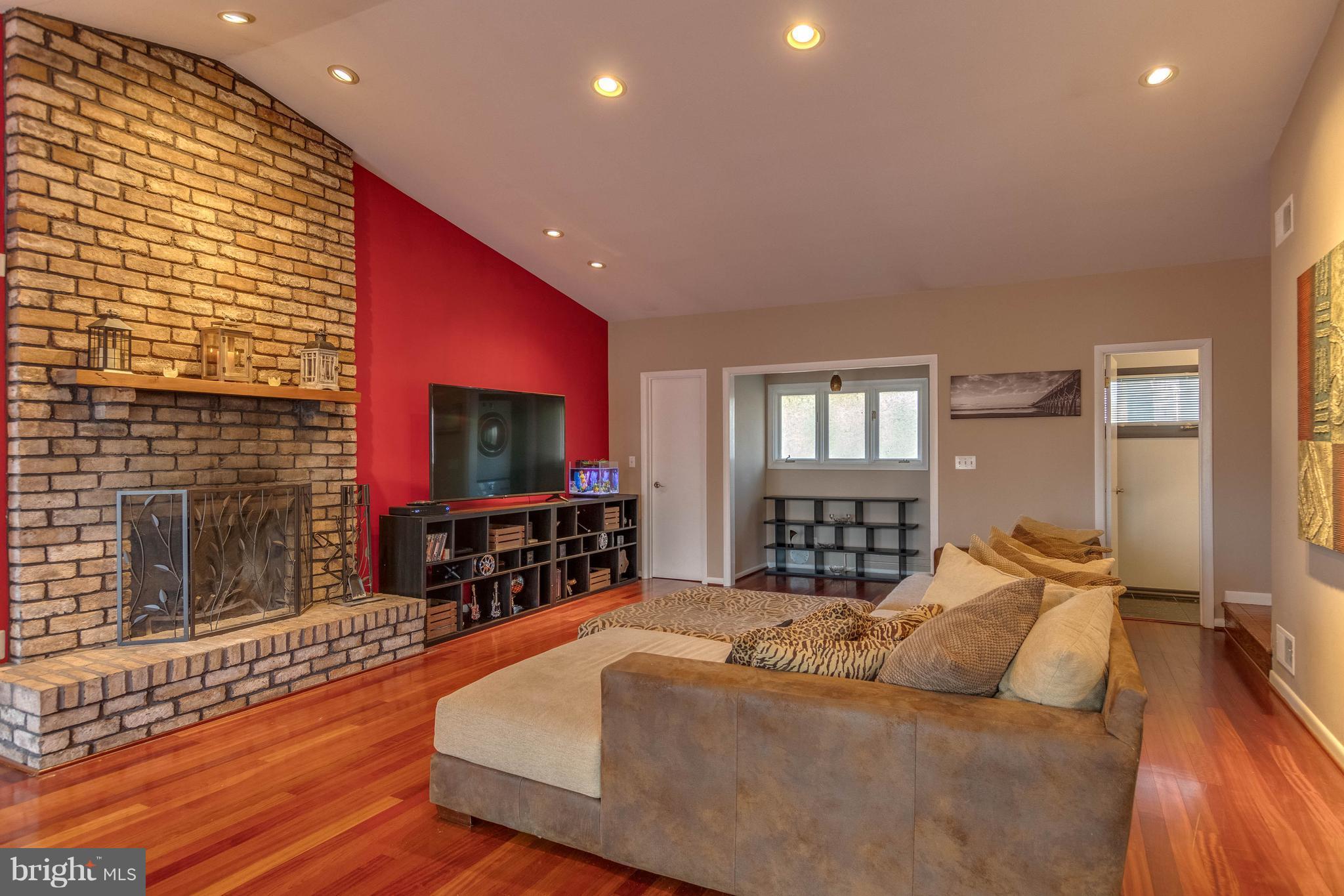 3000 Benson Mill Road Upperco, MD 21155 - Photo 20 of 30 Living Room/Main Level w/Laundry Nook and Deck
