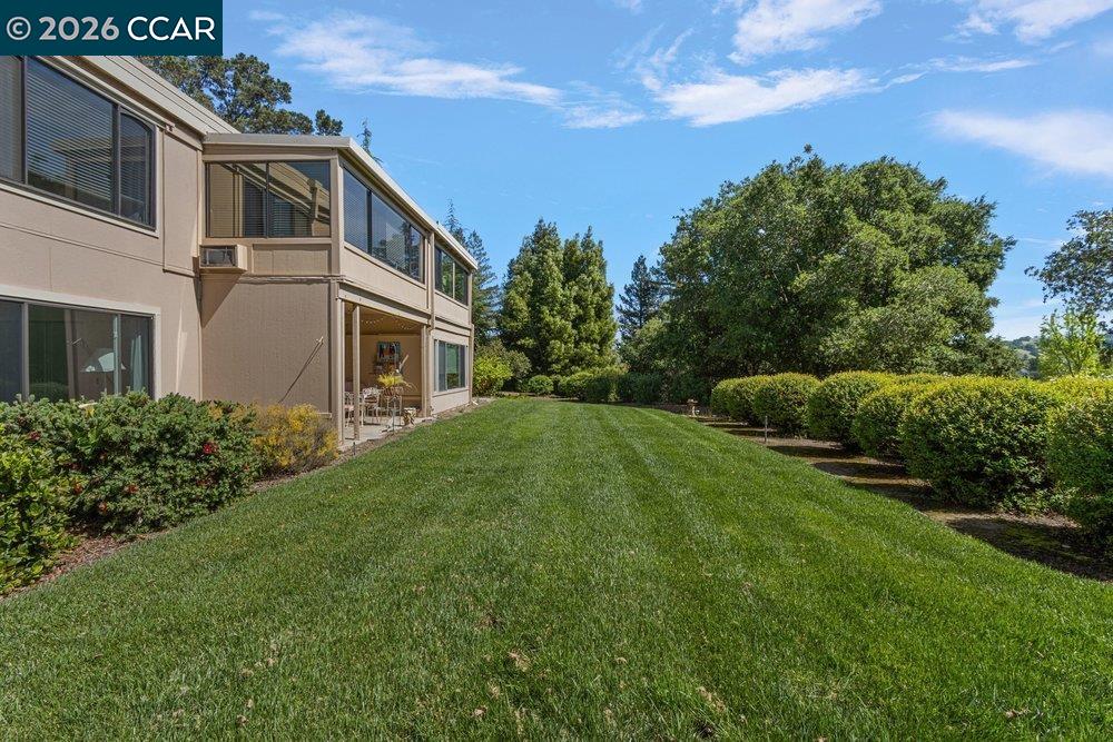 2001 Golden Rain Road, Unit 4 Walnut Creek, CA 94595 - Photo 30 of 60 a view of a house with a yard