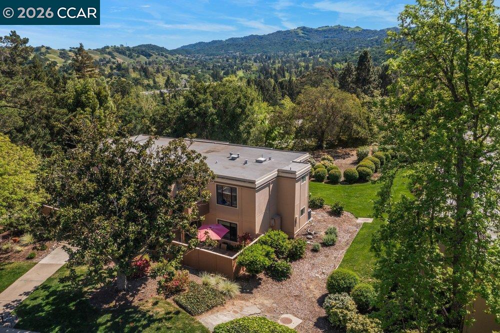 2001 Golden Rain Road, Unit 4 Walnut Creek, CA 94595 - Photo 32 of 60 an aerial view of a house with a garden