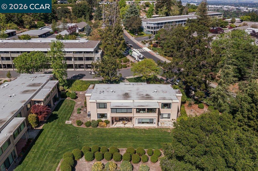 2001 Golden Rain Road, Unit 4 Walnut Creek, CA 94595 - Photo 33 of 60 an aerial view of a house with a garden