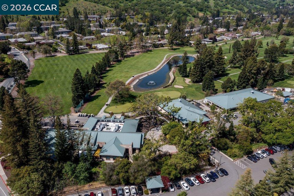 2001 Golden Rain Road, Unit 4 Walnut Creek, CA 94595 - Photo 44 of 60 an aerial view of a house with a garden