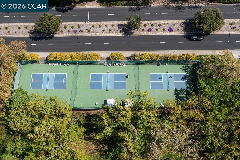 2001 Golden Rain Road, Unit 4 Walnut Creek, CA 94595 - Photo 51 of 60 an aerial view of a house with a yard