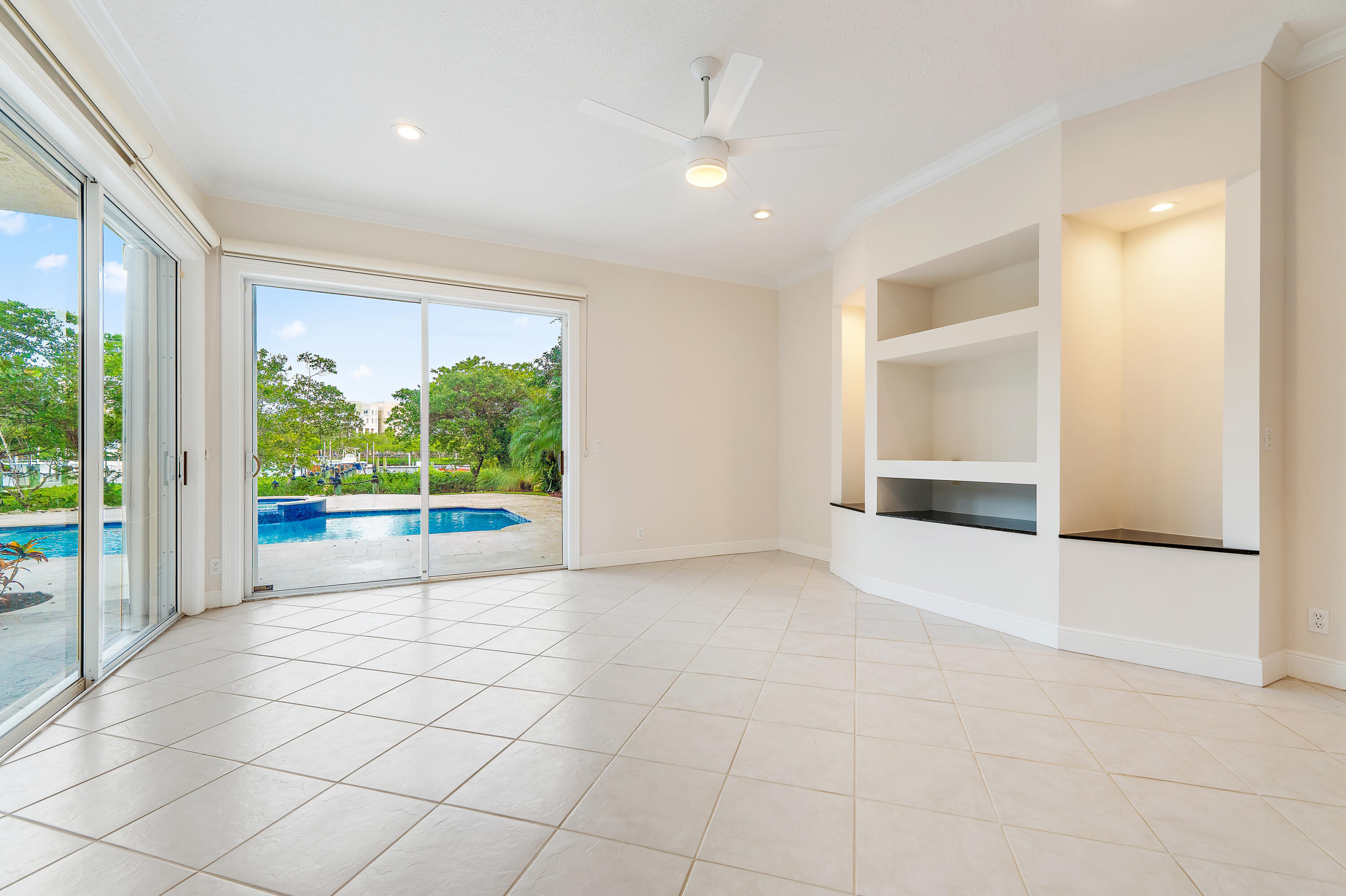 111 Fishermans Way Jupiter, FL 33477 - Photo 14 of 57 a view of an empty room with a window