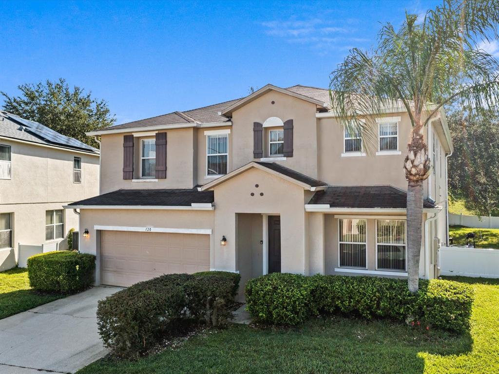 120 Kettering Road Davenport, FL 33897 - Photo 1 of 1 a front view of a house with a yard