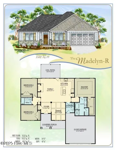 $294,900 | 307 Creeks Edge Drive, Pikeville, NC 27863