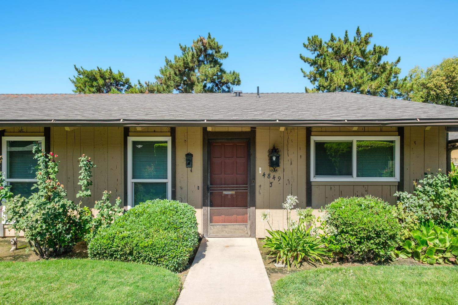front view of a house