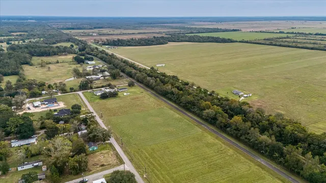 a view of a yard with an outdoor space
