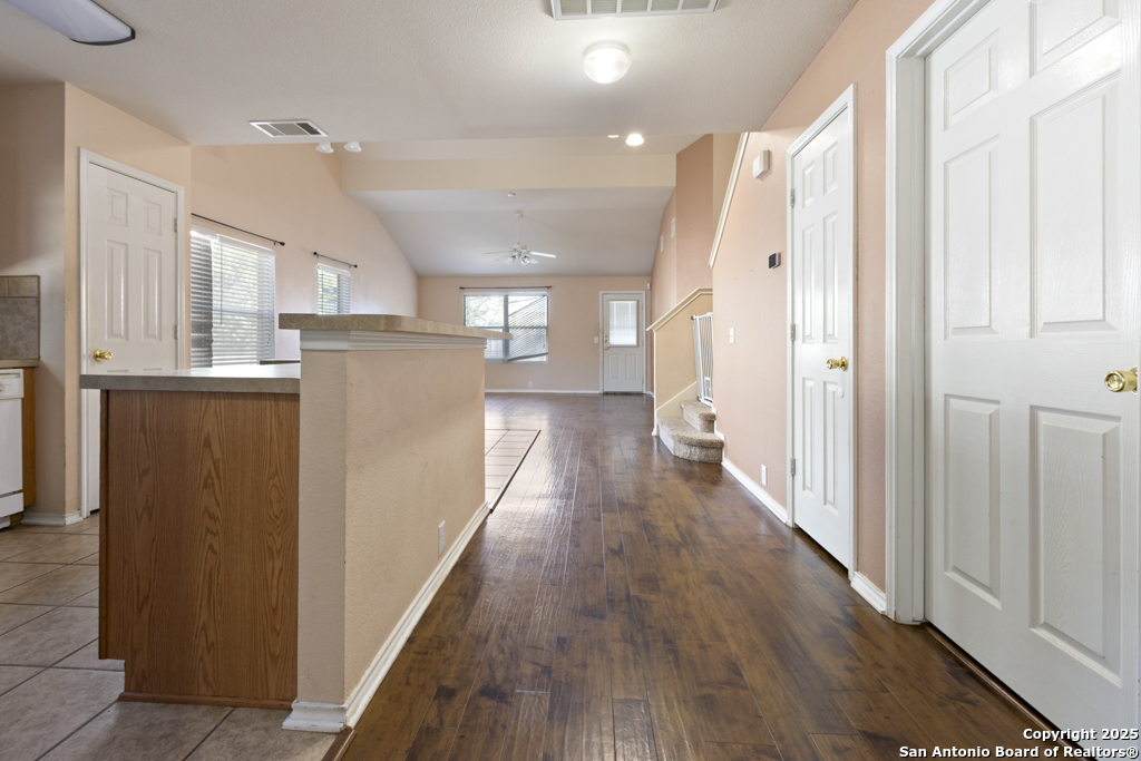 5109 Brookline Schertz, TX 78108 - Photo 5 of 35 a view of a kitchen with wooden floor and electronic appliances