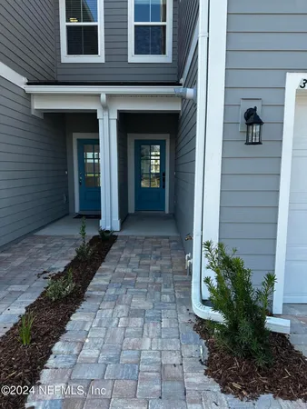 a view of front door of a house