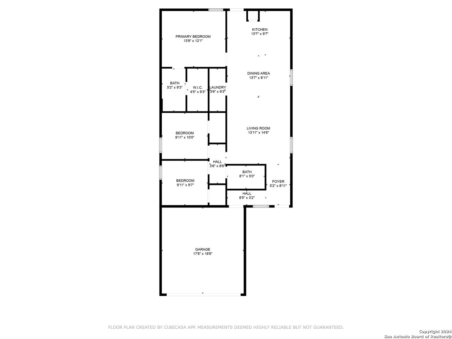 1631 Knoll Ridge New Braunfels, TX 78130 - Photo 28 of 29 a picture of a floor plan