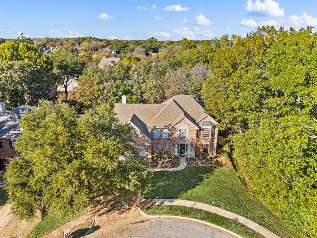2504 Springhill Drive Grapevine, TX 76051 - Photo 1 of 32 Aerial view of property and surrounding area