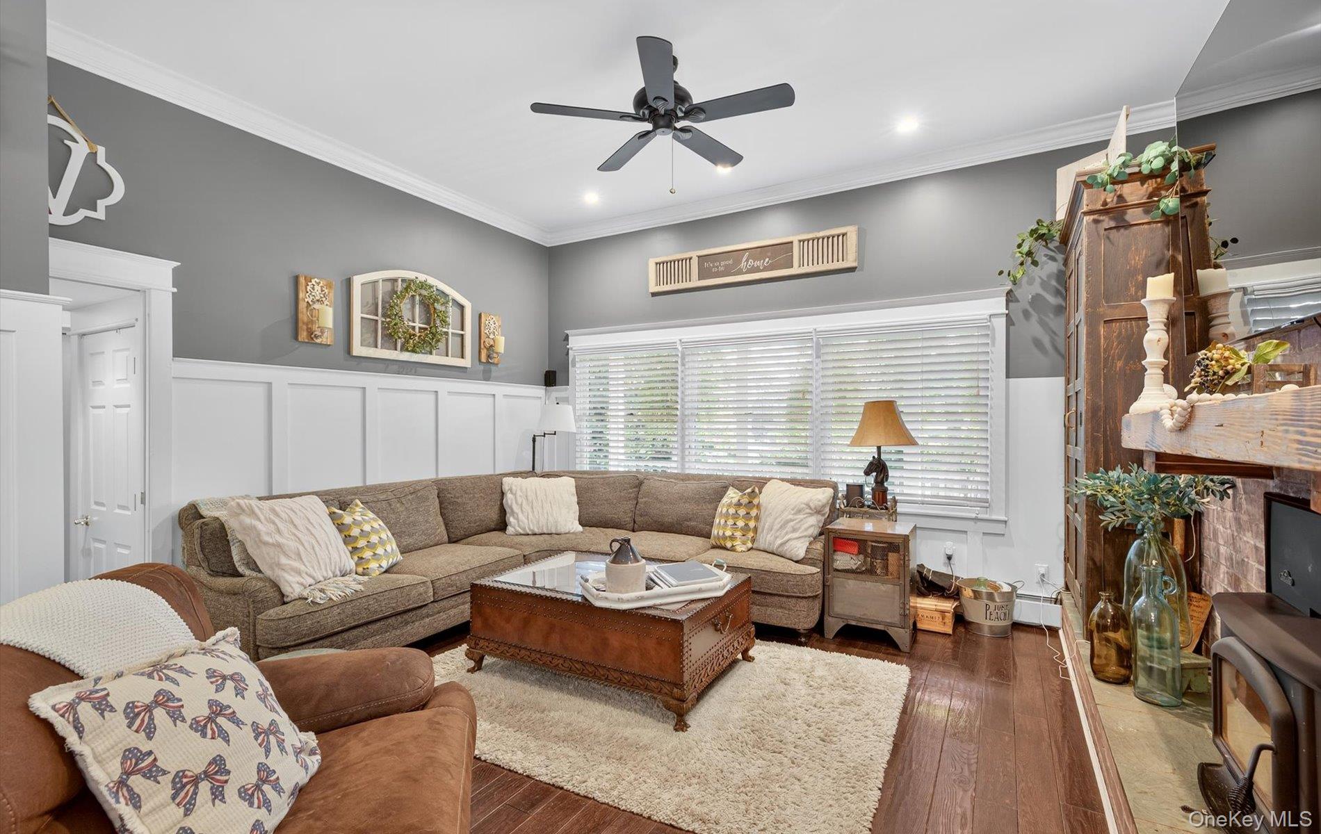 171 Dix Hills Road Dix Hills, NY 11746 - Photo 14 of 39 a living room with furniture and a rug