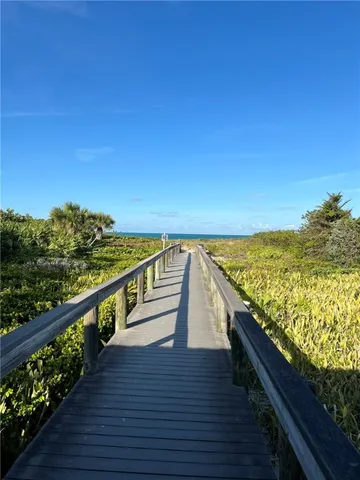 a view of ocean from a balcony
