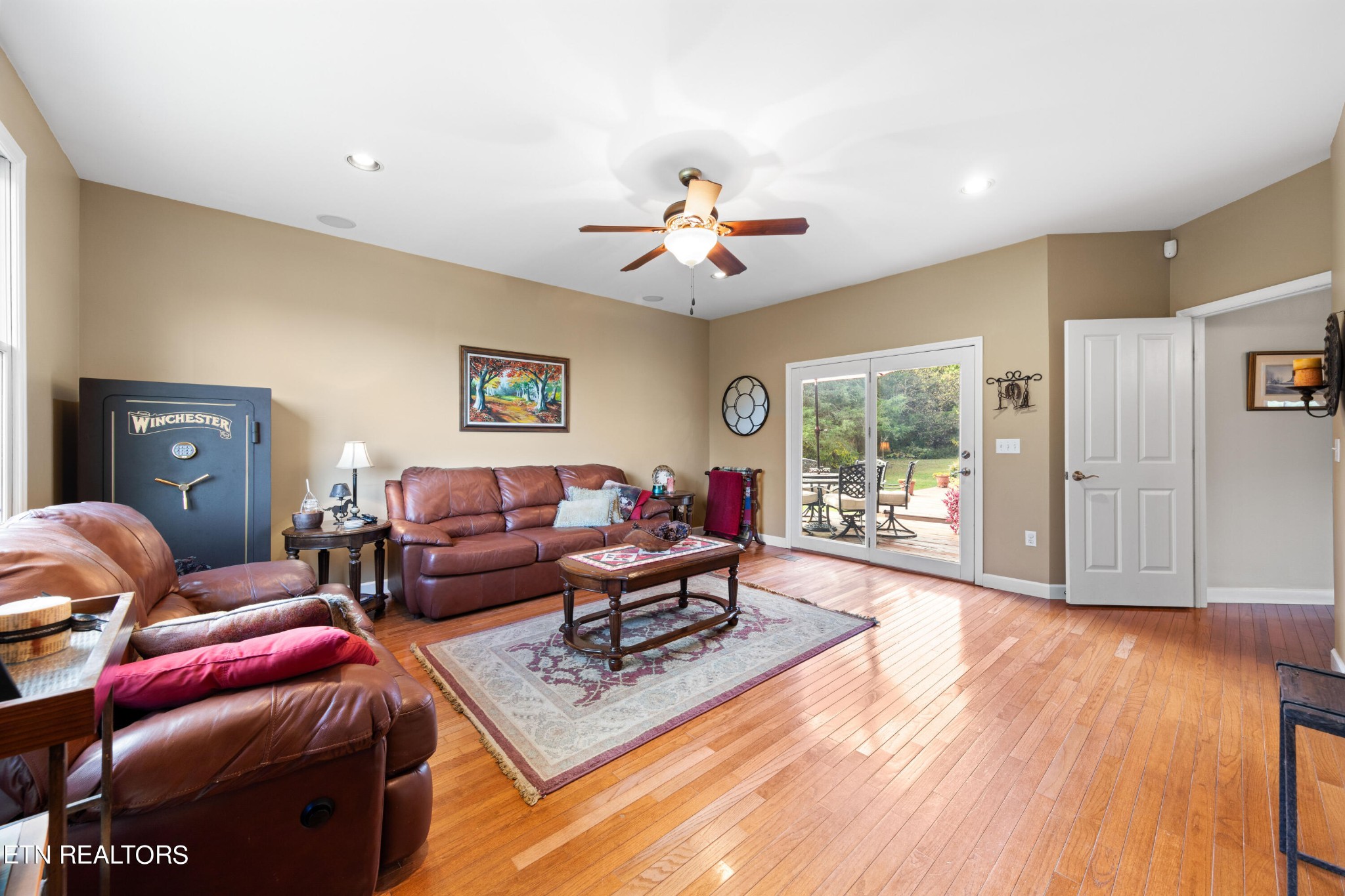 1443 West Dumplin Valley Road Dandridge, TN 37725 - Photo 33 of 51 a living room with furniture and wooden floor