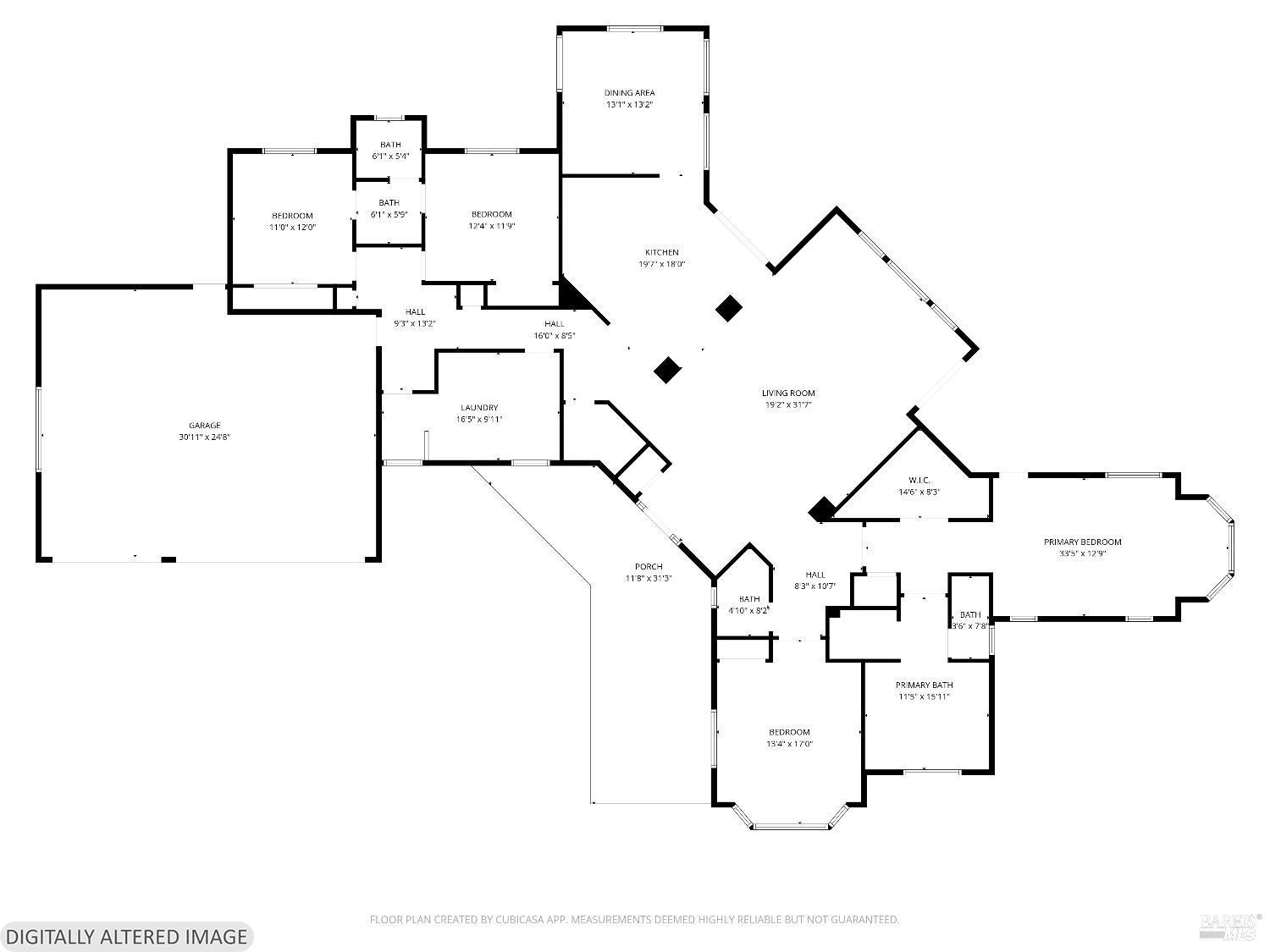 7561 Pleasants Valley Road Vacaville, CA 95688 - Photo 42 of 44 Room measurements are approximate. Buyer to verify.