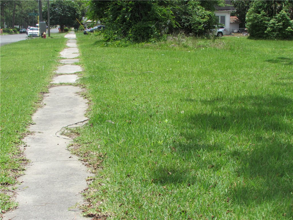 601 North Nicholls Street Waycross, GA 31503 - Photo 3 of 4 City sidewalk down the front.
