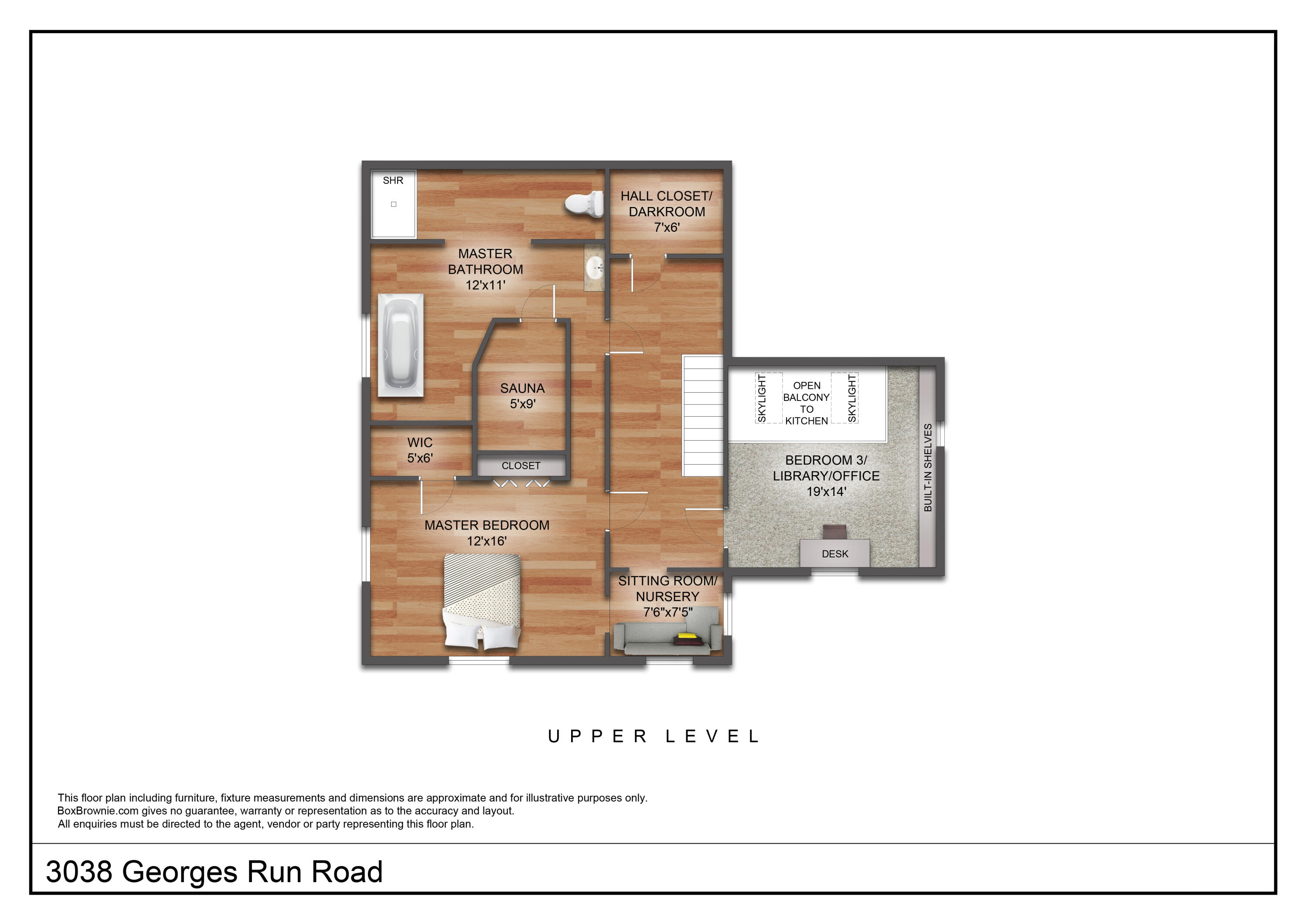 3038 Georges Run Road Shawsville, VA 24162 - Photo 39 of 64 FP 2nd Story