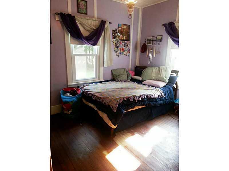13 Hemlock Road Laughlintown, PA 15655 - Photo 19 of 22 Bedroom. Nice sized bedroom has high ceiling and plenty of light. Note the period ceiling light.