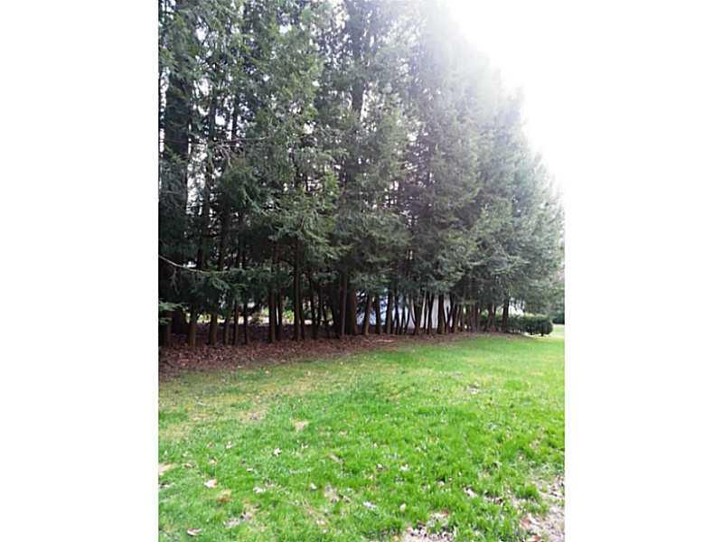 13 Hemlock Road Laughlintown, PA 15655 - Photo 4 of 22 Yard/Garden. The large yard is bordered by pines, giving the property a sense of privacy.