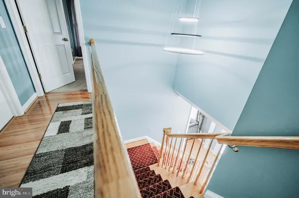 a view of balcony with furniture