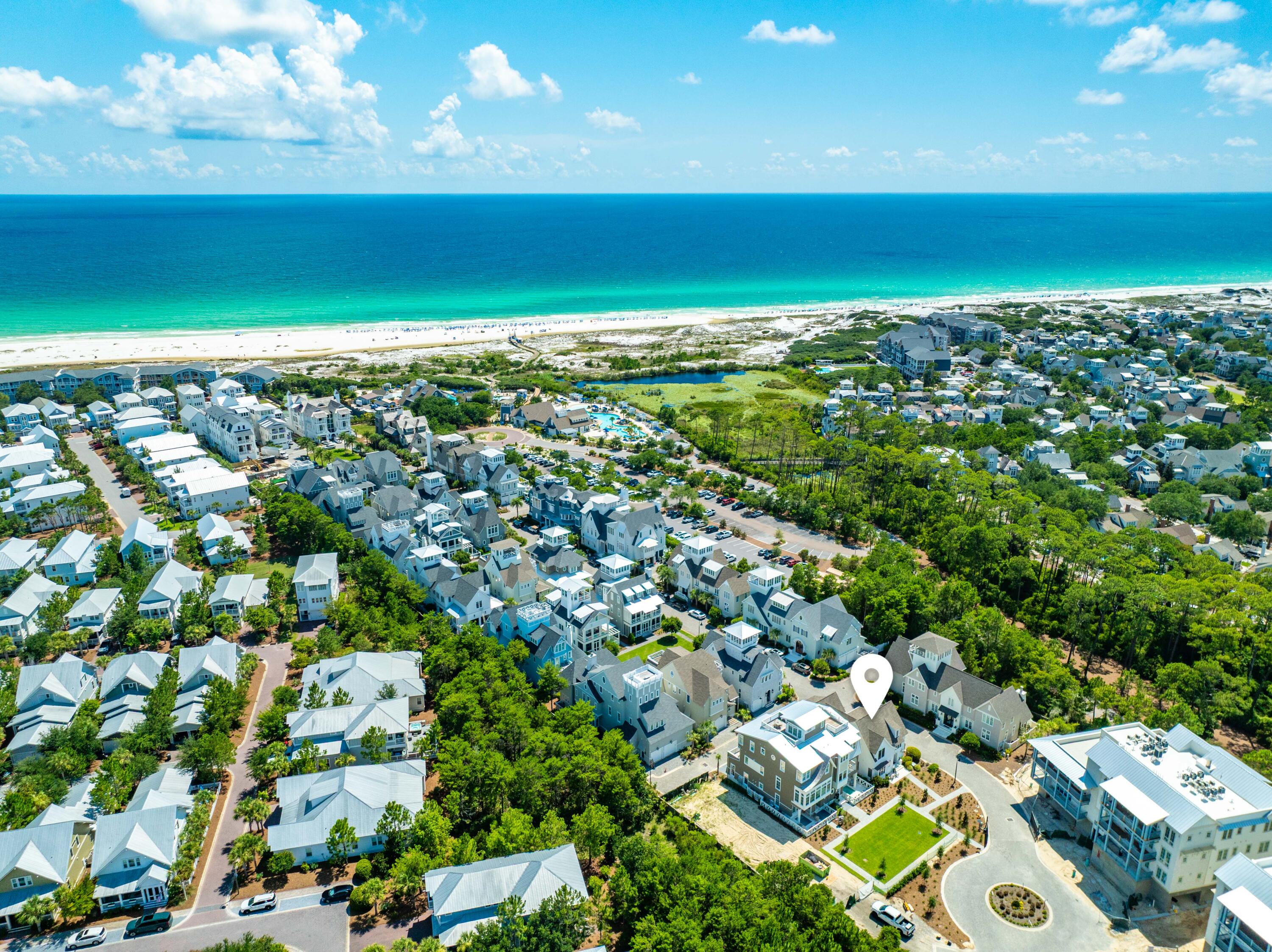 87 Grace Point Way Inlet Beach, FL 32461 - Photo 62 of 68 87 Grace Point Aerial Marked-6