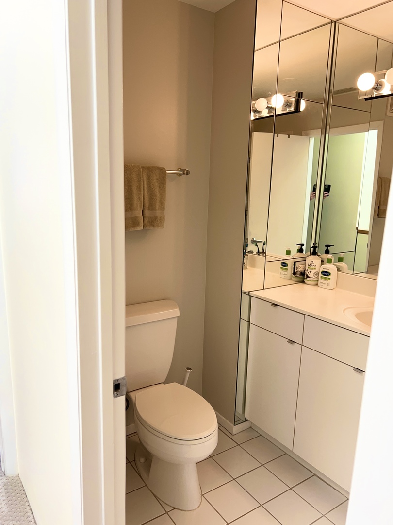 353 Milford Road Deerfield, IL 60015 - Photo 13 of 19 a bathroom with a sink a toilet and vanity