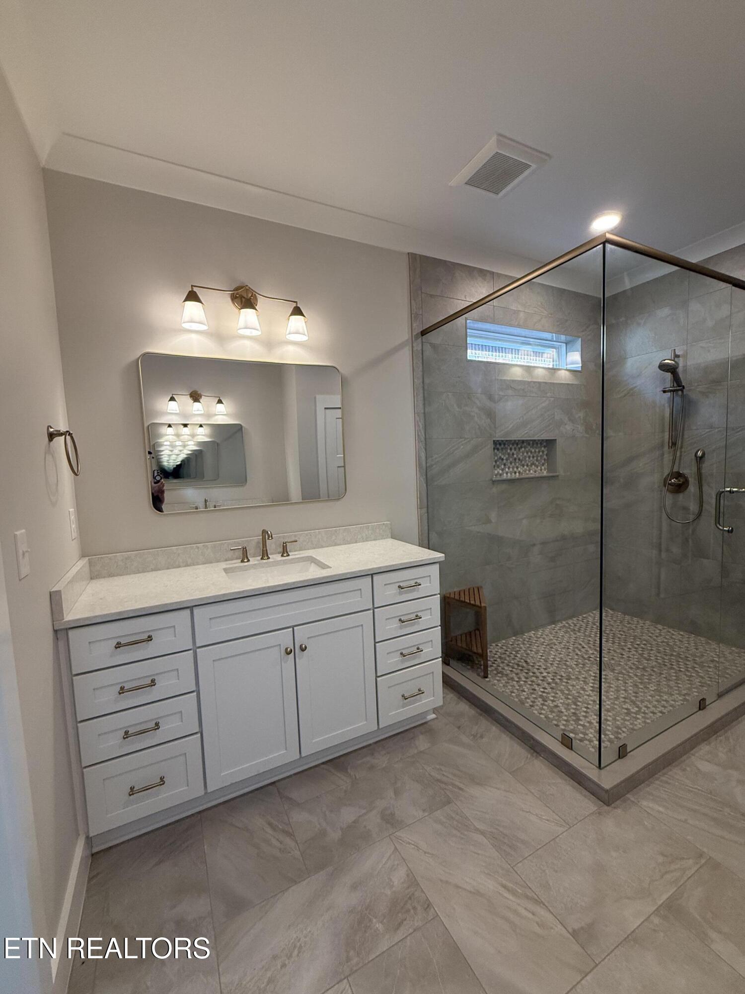 85 Royal Troon Circle Oak Ridge, TN 37830 - Photo 22 of 60 Master Bath Vanity & Shower