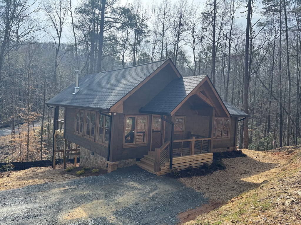 639 North Moreland Drive Blue Ridge, GA 30513 - Photo 20 of 53 a view of a house with a yard