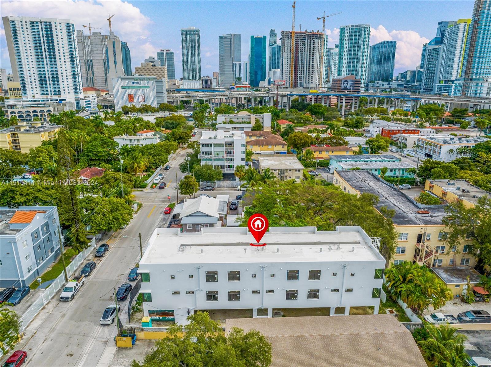 526 Southwest 2nd Street Miami, FL 33130 - Photo 9 of 22 a view of a city with tall buildings