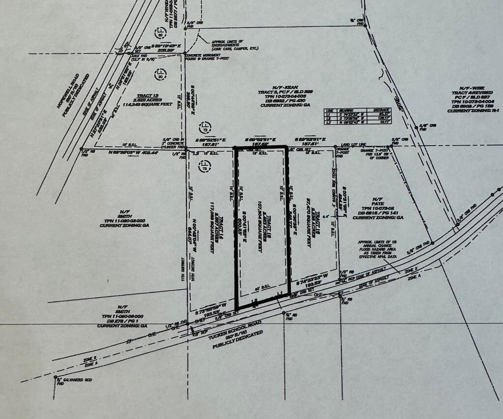 Lot 15 Tucker School Road Cohutta, GA 30710 - Photo 11 of 11 Plat tucker