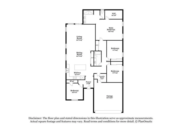 a picture of a floor plan