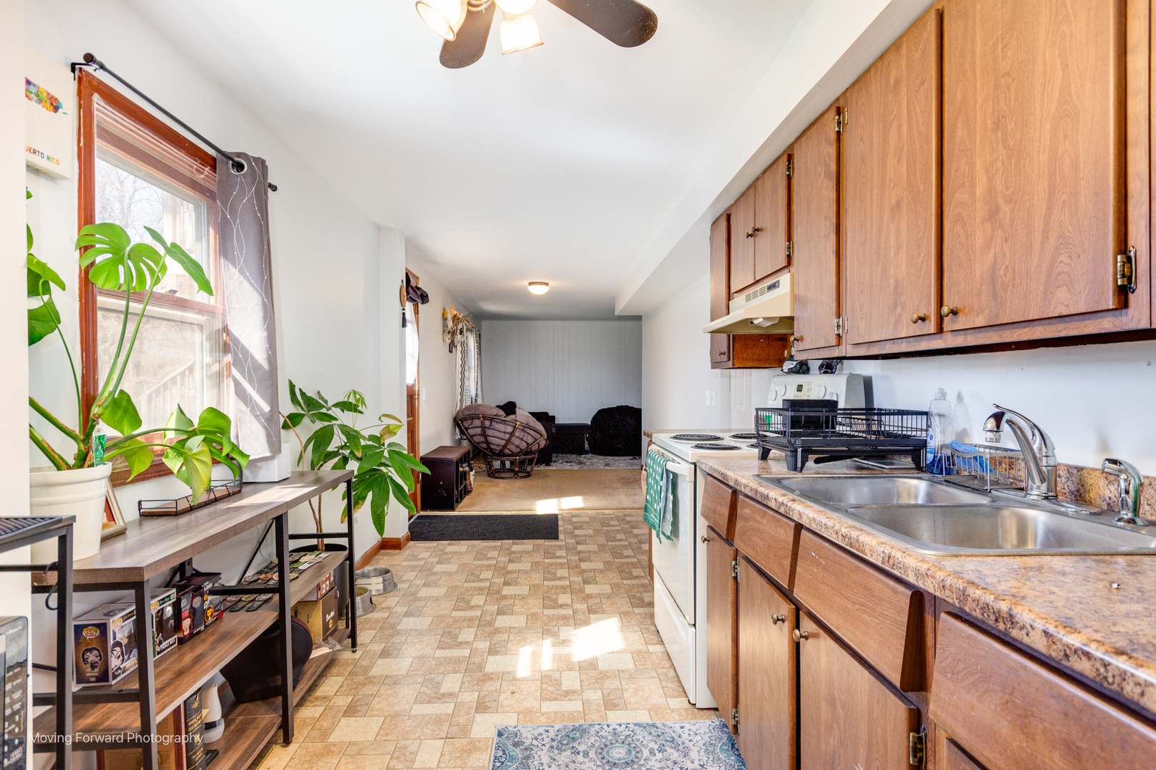 40w791 Big Timber Road Hampshire, IL 60140 - Photo 60 of 67 a kitchen with stainless steel appliances granite countertop a sink a stove and a wooden floors