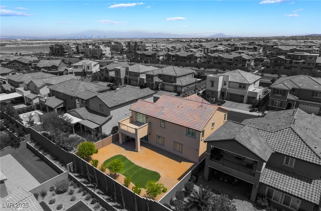 2575 Hazelburn Drive Henderson, NV 89044 - Photo 49 of 65 Aerial perspective of suburban area