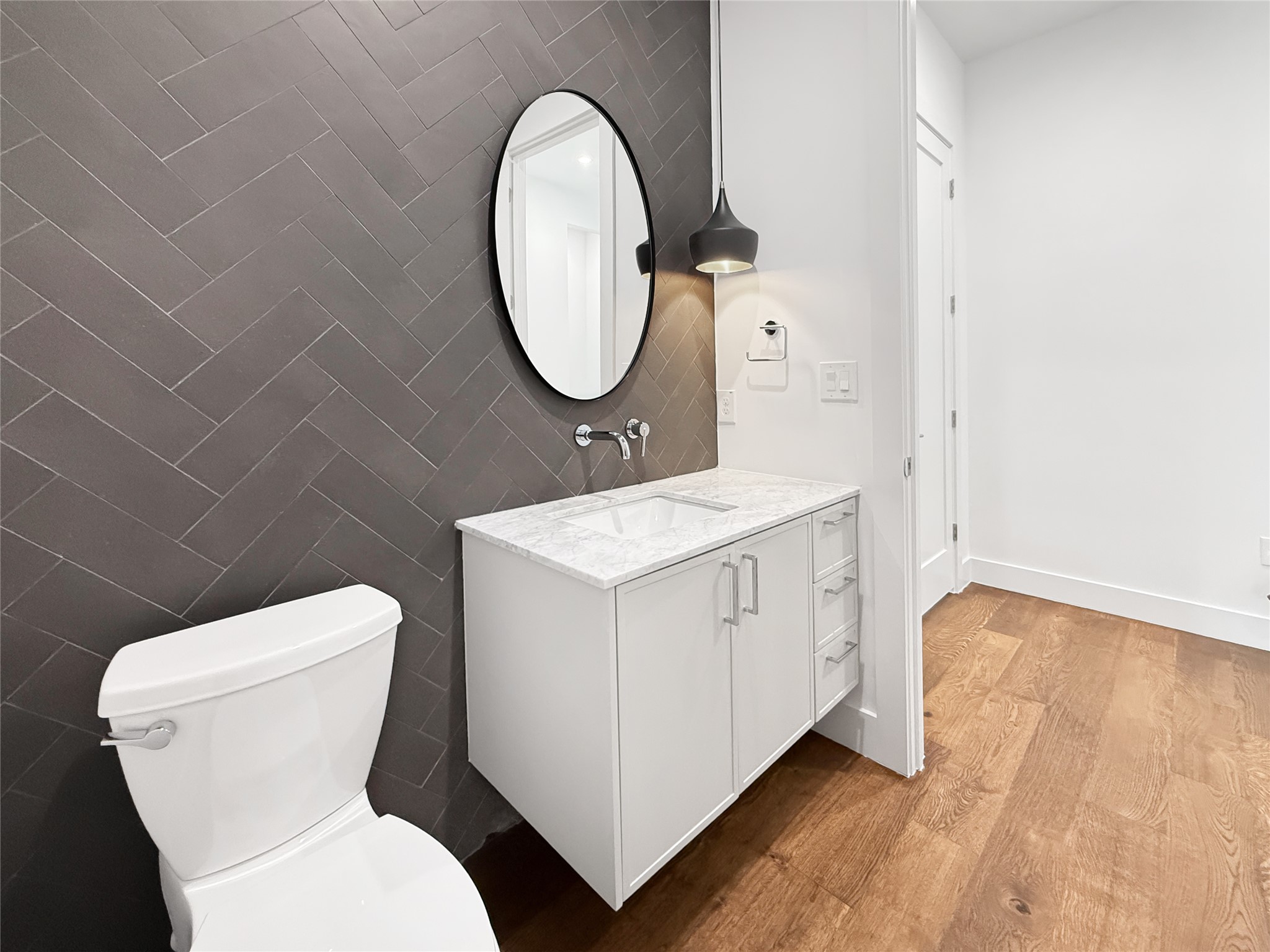 127 Frederick Street Austin, TX 78704 - Photo 22 of 34 Downstairs half bath