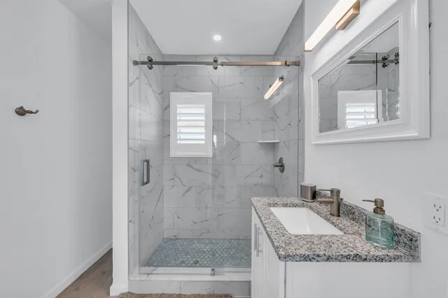 a view of a house with a patio