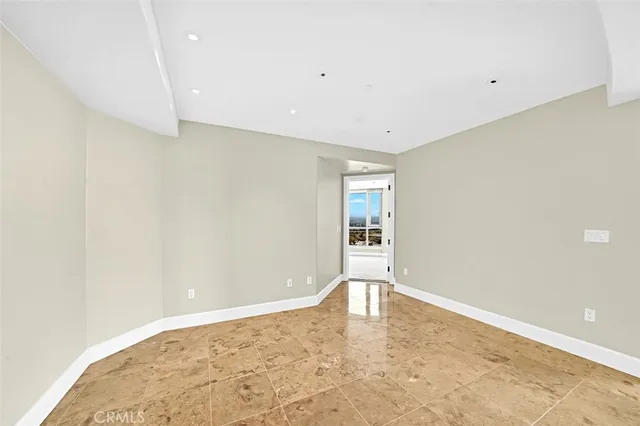 a view of empty room