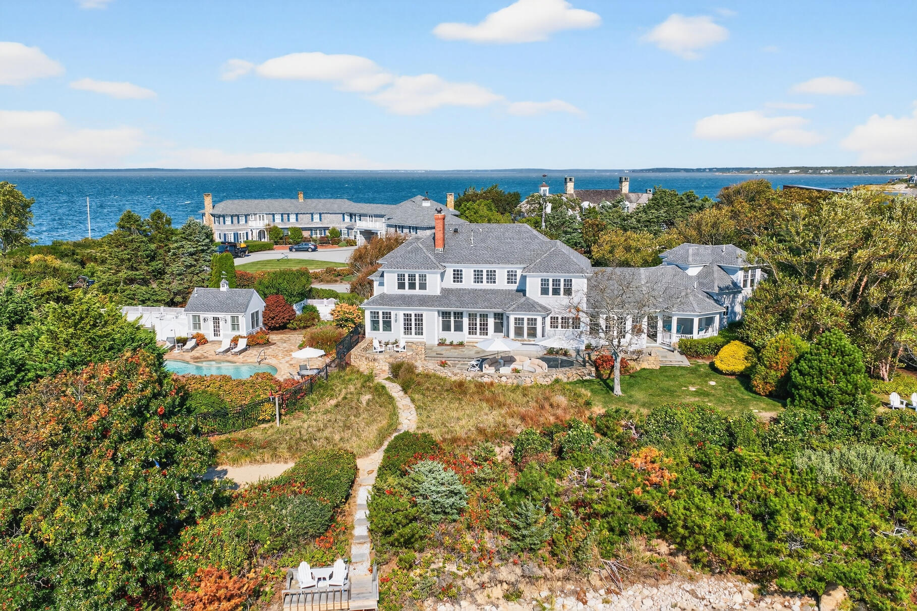 40 Point Road North Falmouth, MA 02556 - Photo 5 of 73 a view of a city with tall buildings