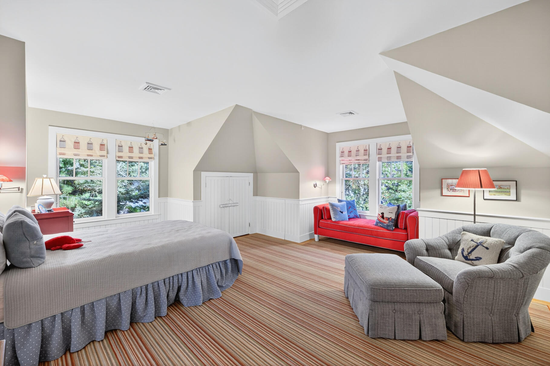 40 Point Road North Falmouth, MA 02556 - Photo 60 of 73 a bedroom with furniture and a large window