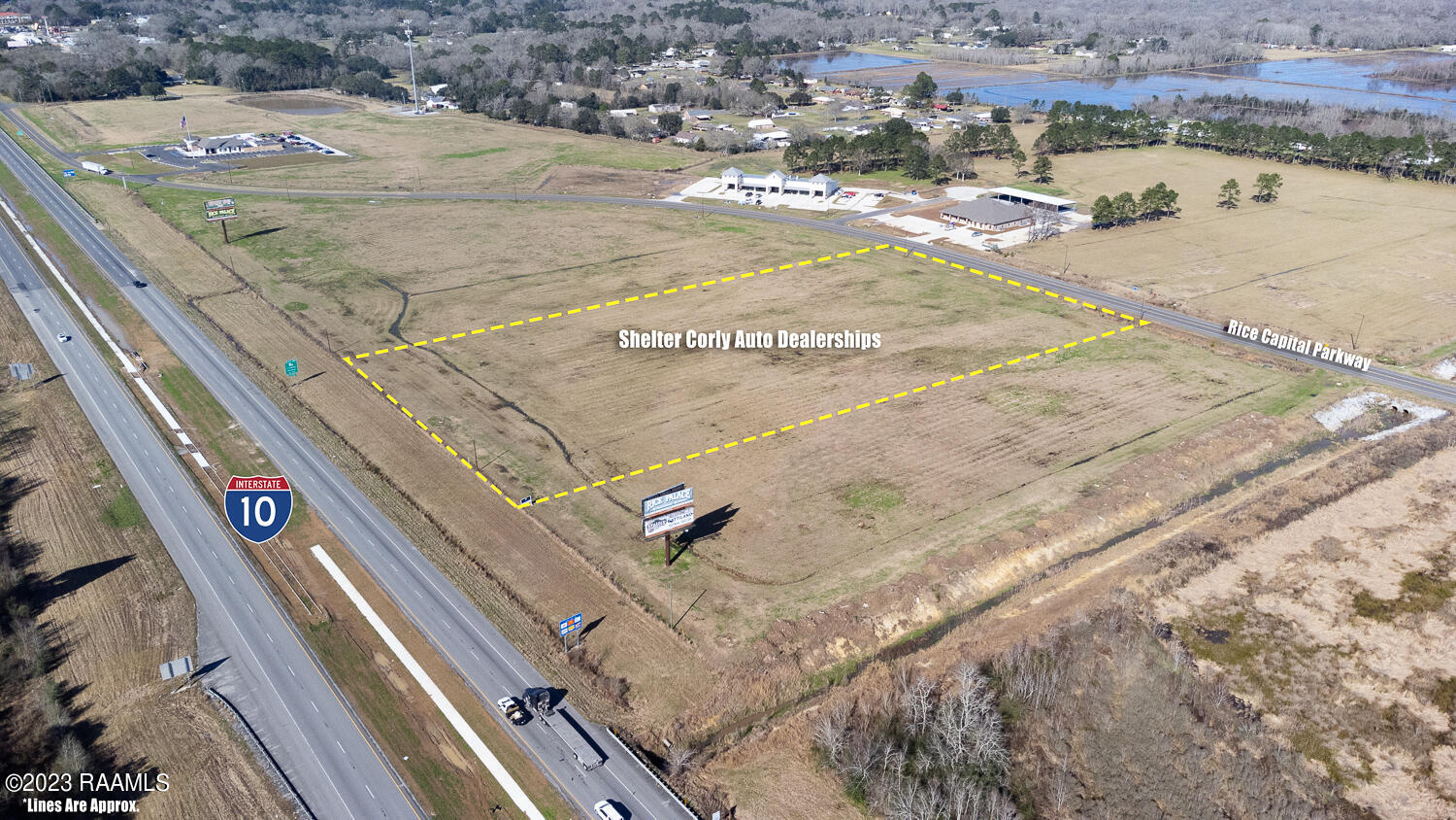 0 Rice Capital Parkway Crowley, LA 70526 - Photo 3 of 8 Rice Capital Parkway Aerials-2