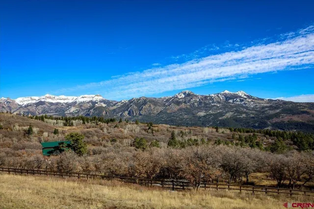 a view of lake with mountain