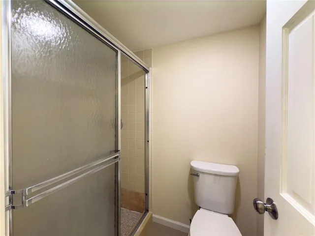 a view of a hallway with elevator