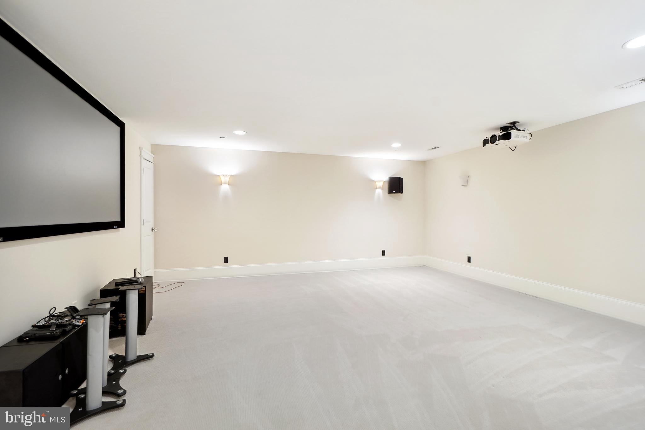 7904 Glenbrook Road Bethesda, MD 20814 - Photo 29 of 33 Home Theatre Space