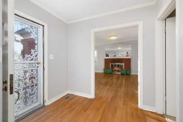 wooden floor in a gallery