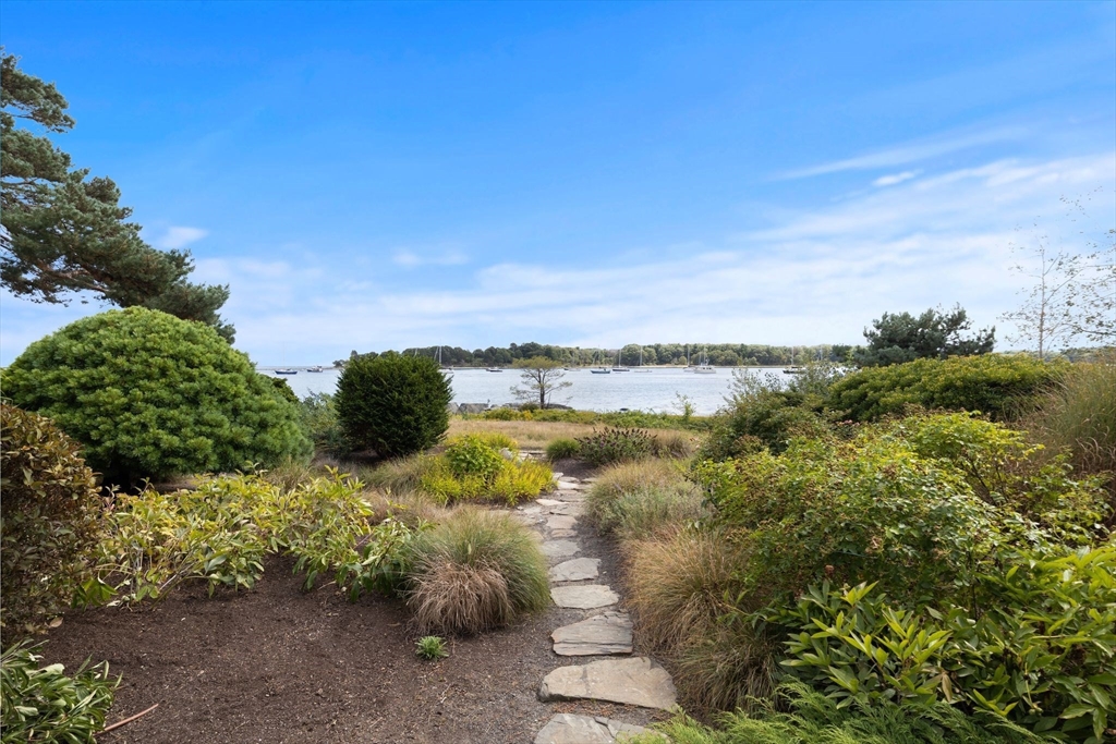163 Little Harbor Road, Unit 163 New Castle, NH 03854 - Photo 36 of 36 a view of a lake with houses in the back