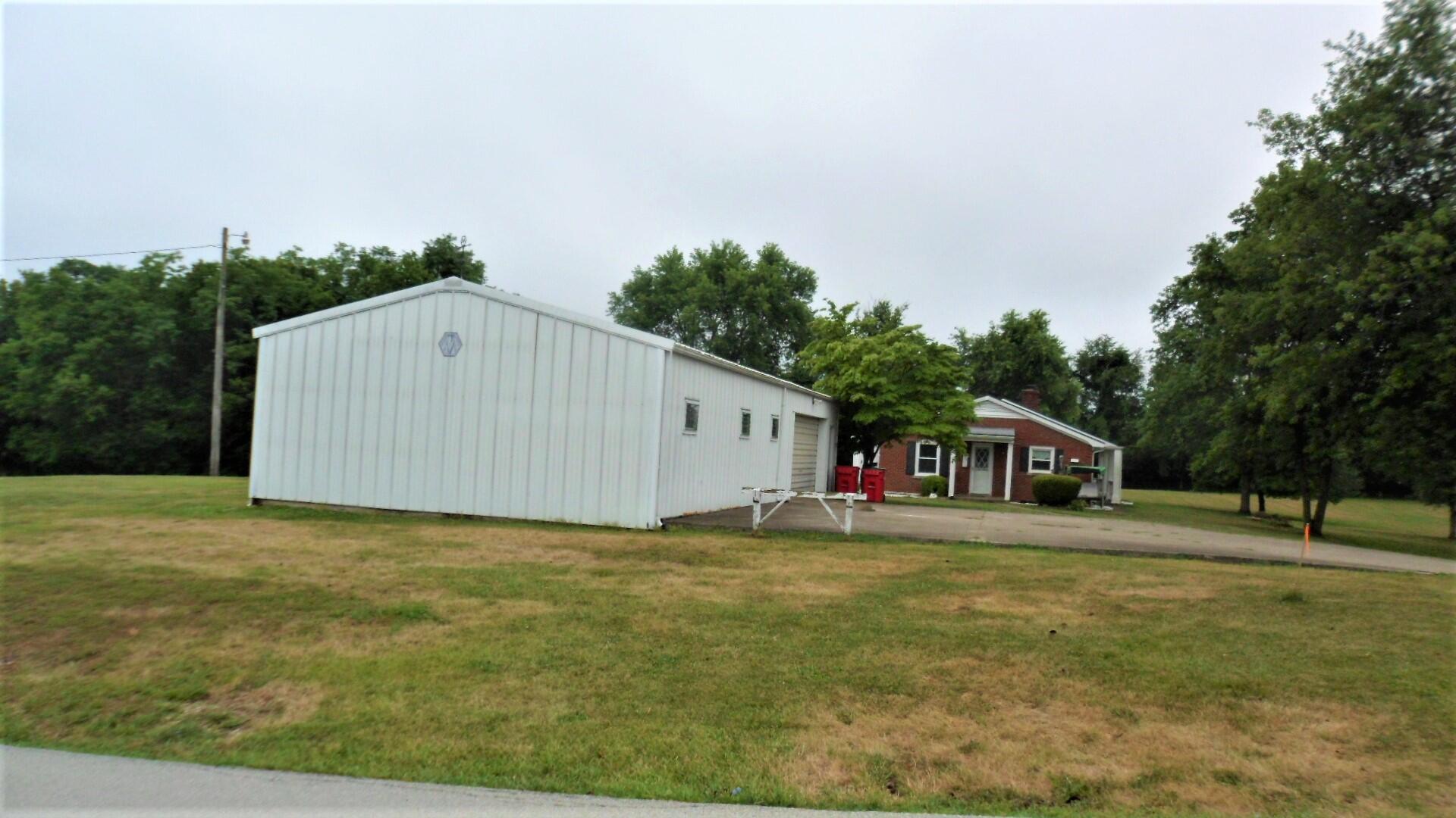 side of garage