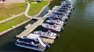 an aerial view of a house with a ocean view