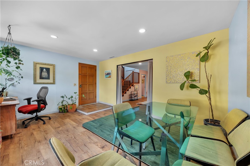 5341 Monterey Road Los Angeles, CA 90042 - Photo 5 of 40 formal receiving/dining room (view of front door)