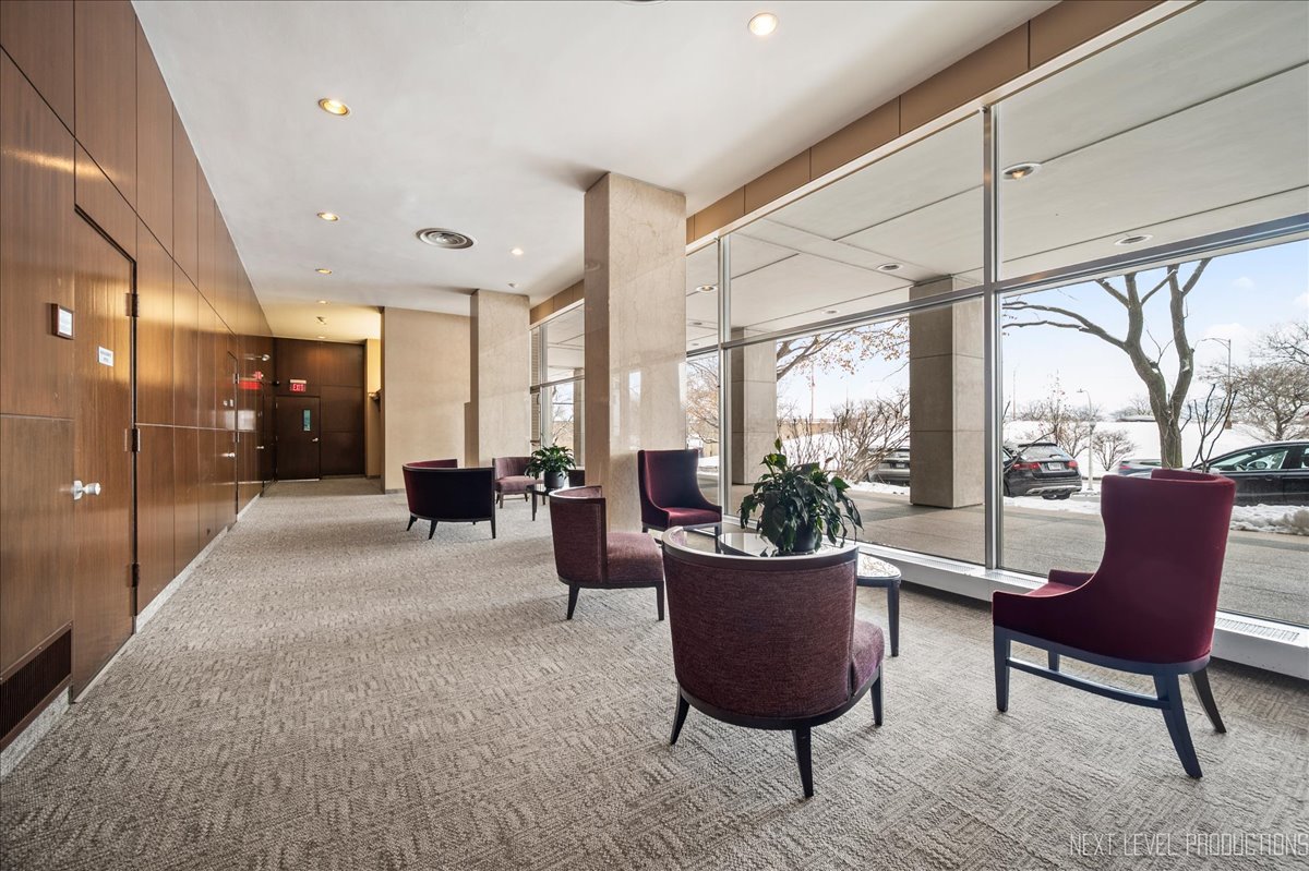 3180 North Lake Shore Drive, Unit 5E Chicago, IL 60657 - Photo 27 of 28 a living room with furniture and a potted plant