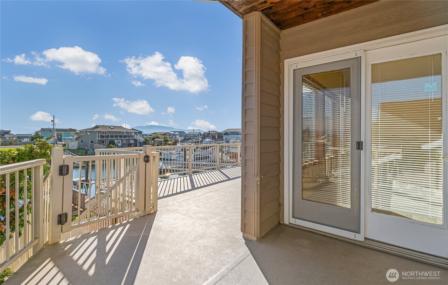 4139 Patos Road Ferndale, WA 98248 - Photo 22 of 39 a view of a balcony with wooden floor
