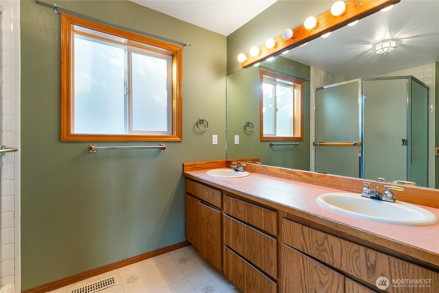 4139 Patos Road Ferndale, WA 98248 - Photo 29 of 39 a bathroom with a sink and a mirror